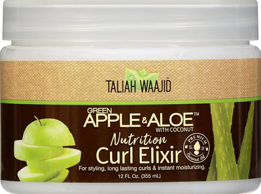 Taliah Waajid Green Apple & Aloe Nutrition Curl Elixir – 12 fl oz - ANNS BEAUTY SUPPLY